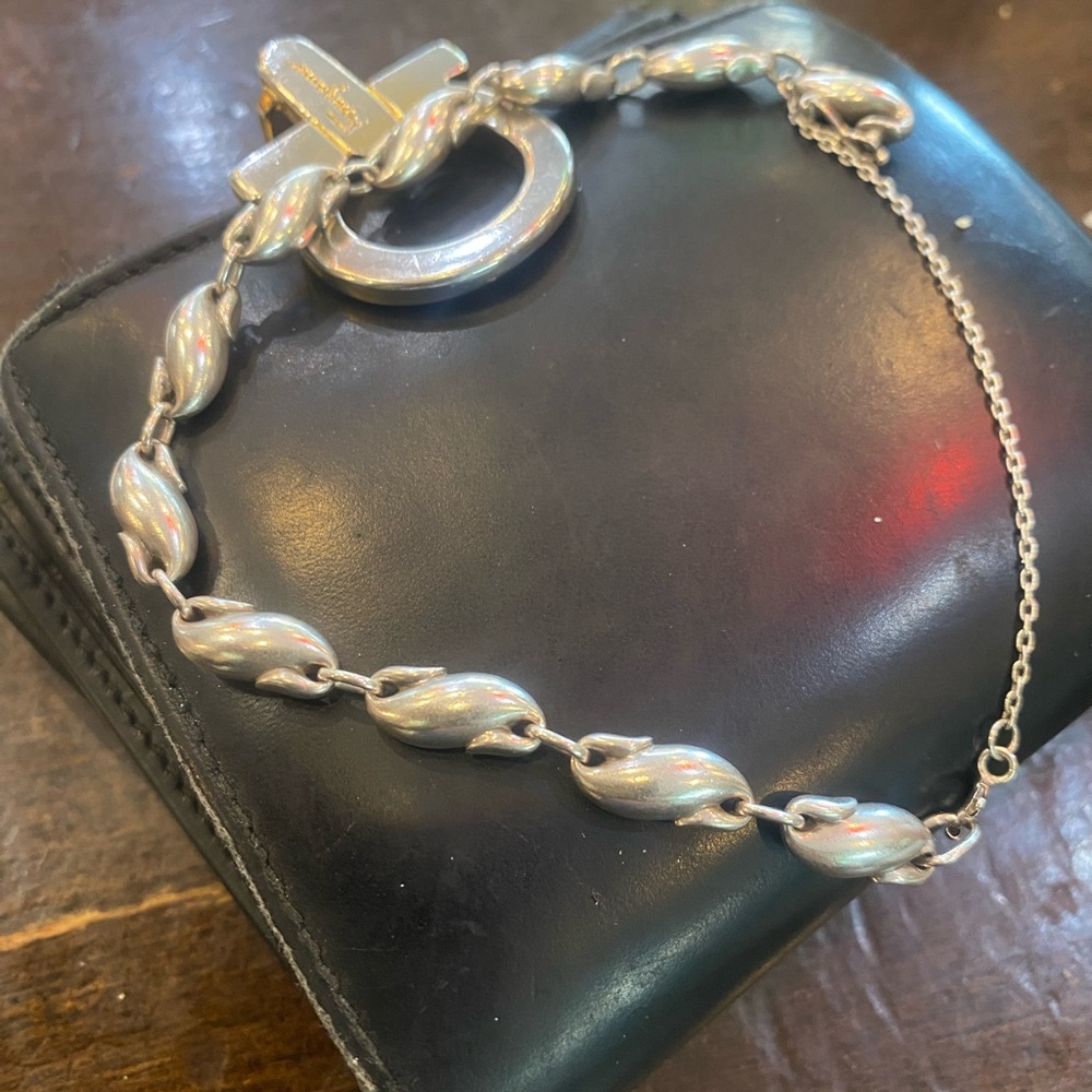 TIFFANY & CO RARE VINTAGE SEAHORSE SILVER Bracelet GORG ELSA PERETTI 90's
